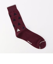 うろこ柄ソックス