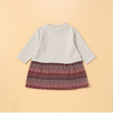 フェアアイル使い　ワンピース(80・90cm)