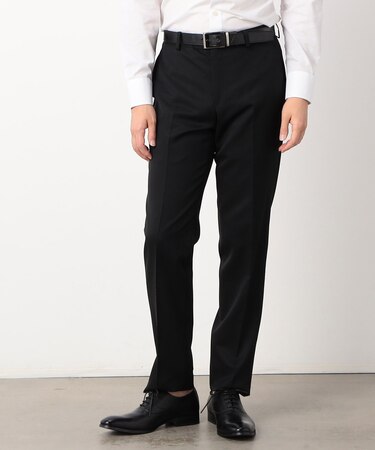 【セットアップ対応】ウール ポリエステル ギャバ  パンツ