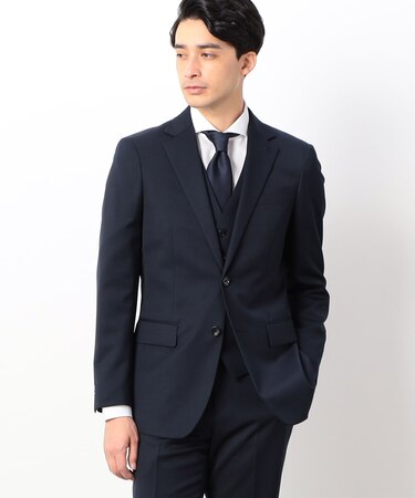 【セットアップ対応】ウール ポリエステル ギャバ ジャケット