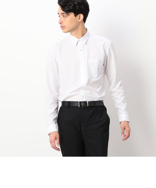 ポリエステル トリコット ショートポイントカラー シャツ