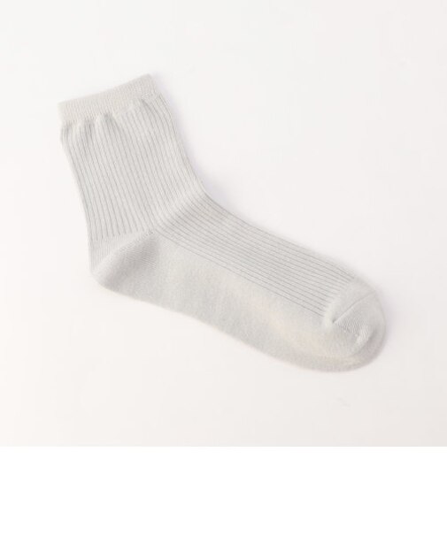 無地リブソックス