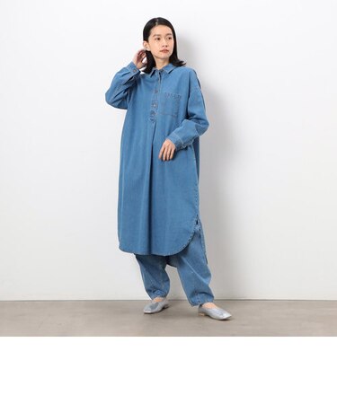 デニムシャツドレス