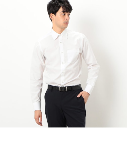 イージーケア　 ブロード レギュラーカラー シャツ