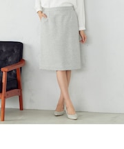 【セットアップ対応】ツイード　タイトスカート