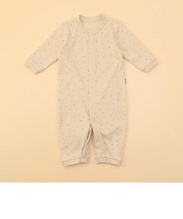 おしりパッチ付き　長袖ツーウェイオール(50-70cm)