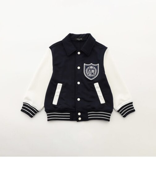 ワッペン付きスタジャン