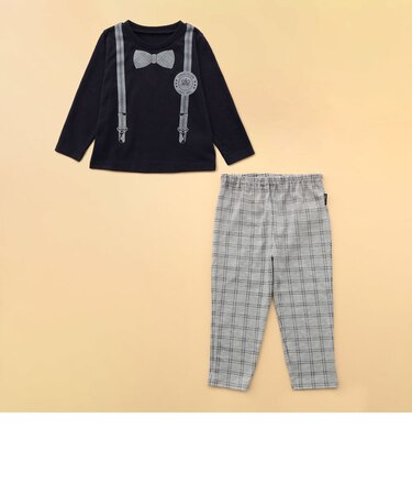 長袖Tシャツ・パンツ入りギフトセット(80・90cm)