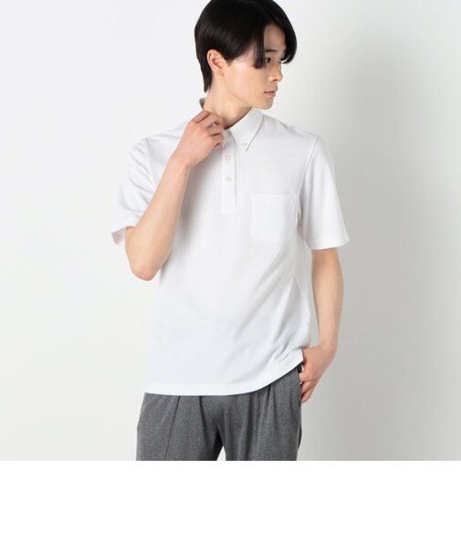 吸水速乾 カノコ ポロシャツ