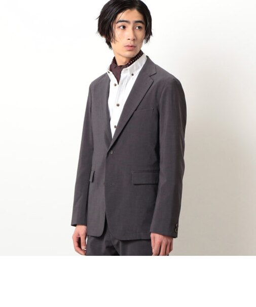 【セットアップ対応】ウールライク ストレッチ ジャケット
