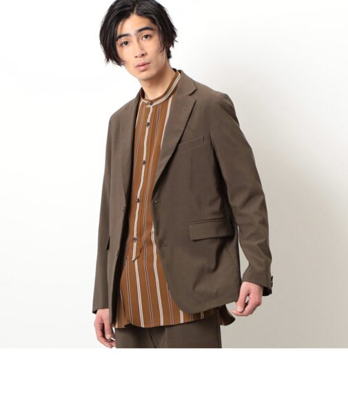 【セットアップ対応】ウールライク ストレッチ ジャケット