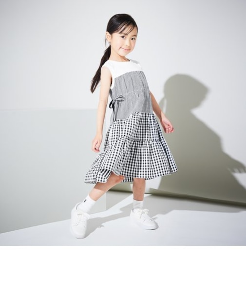 ギンガムチェック ワンピース