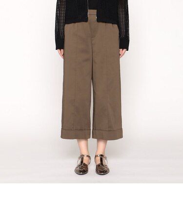 クロップド　ワイドパンツ