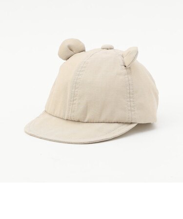 UVカット クマ耳キャップ