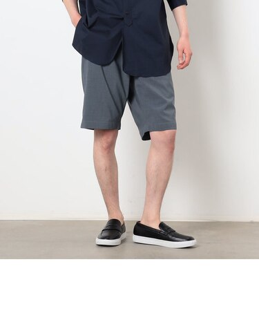 ウールライクストレッチ ワンタック ショートパンツ