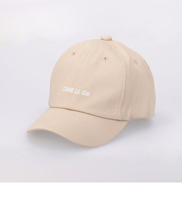 UVカット ロゴ刺しゅうキャップ