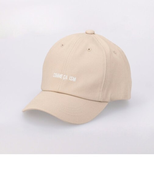 UVカット ロゴ刺しゅうキャップ