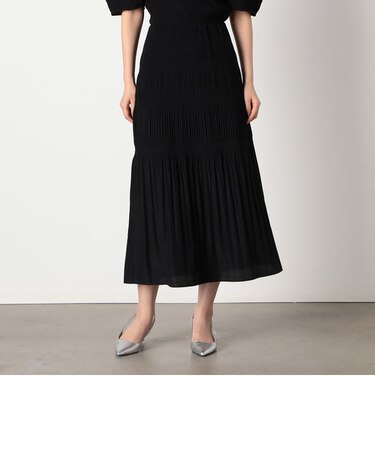 プリーツ マーメイド スカート