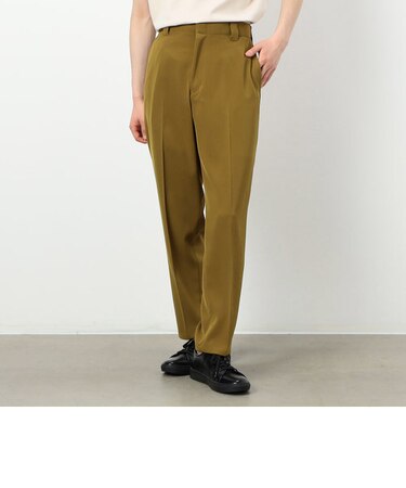 カラー ストレッチ スラックス