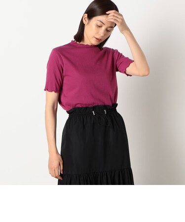 シャーリング　トップス