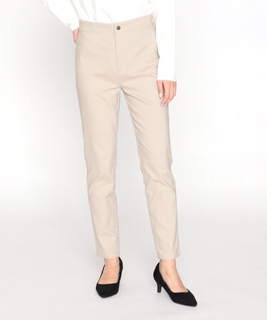 【美しい ベーシックパンツ】裏起毛 ハイテンション パンツ