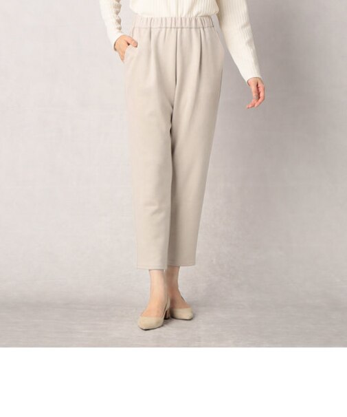 【セットアップ対応】スエード調　テーパードパンツ