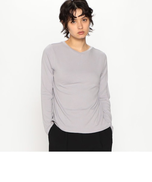 前後２ｗａｙ　リブ　ロンＴ