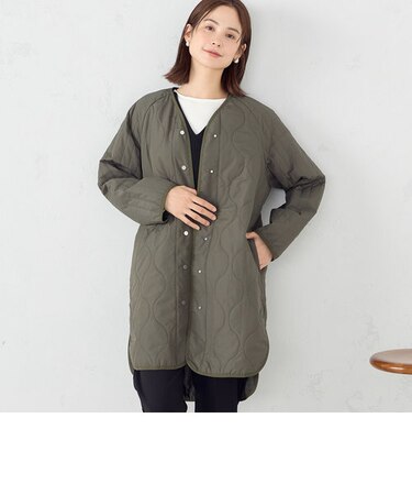 キルティング コート