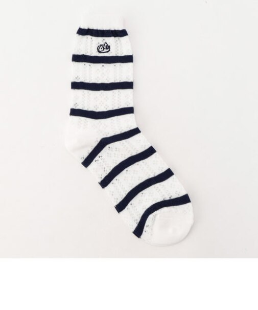 レースボーダーソックス