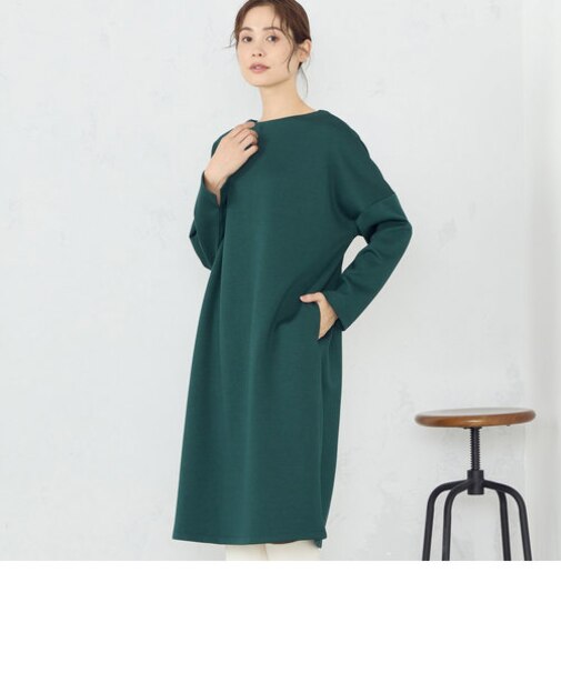 前後２ＷＡＹ　ダンボールニット　ワンピース　