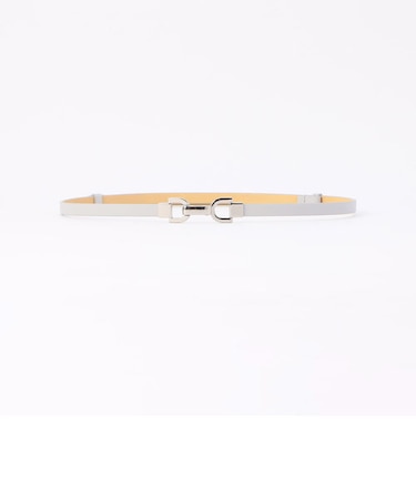 フェイクレザー　スライドフックベルト（1.0cm巾）