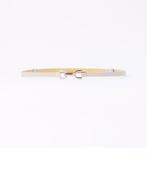 フェイクレザー　スライドフックベルト（1.0cm巾）