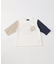 7分袖プリントTシャツ