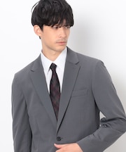 【シルク100％】シャドー チェック ネクタイ