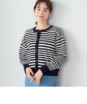 ランダムボーダー　カーディガン