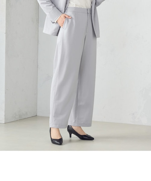 【セットアップ対応】タイプライター ジャージセミワイドパンツ