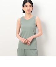 リブタンクトップ
