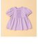 レース付き パフスリーブTシャツ(ベビーサイズ)