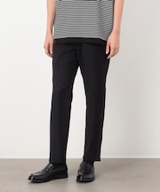 【セットアップ対応】デニムライクジャージー テーパードパンツ