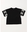 オンブレーチェック使い 半袖Tシャツ