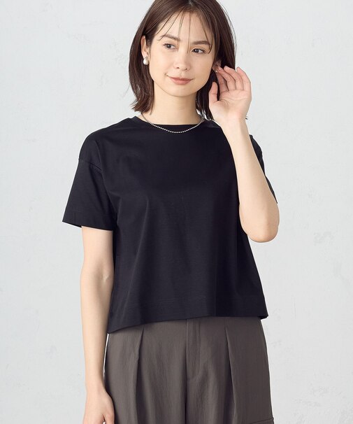 ボックスシルエット クロップド丈　Ｔシャツ