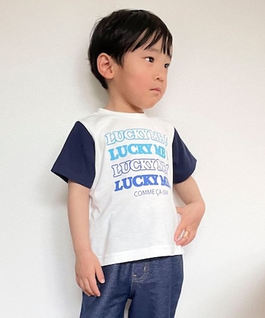 グラフィックプリント 半袖Tシャツ(ベビーサイズ)