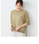 シアーニット ロゴ Tシャツ