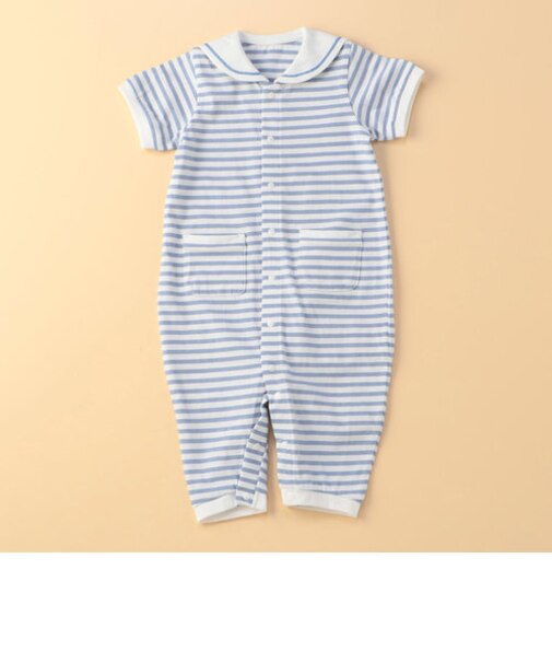 セーラーカラー 半袖ツーウェイオール