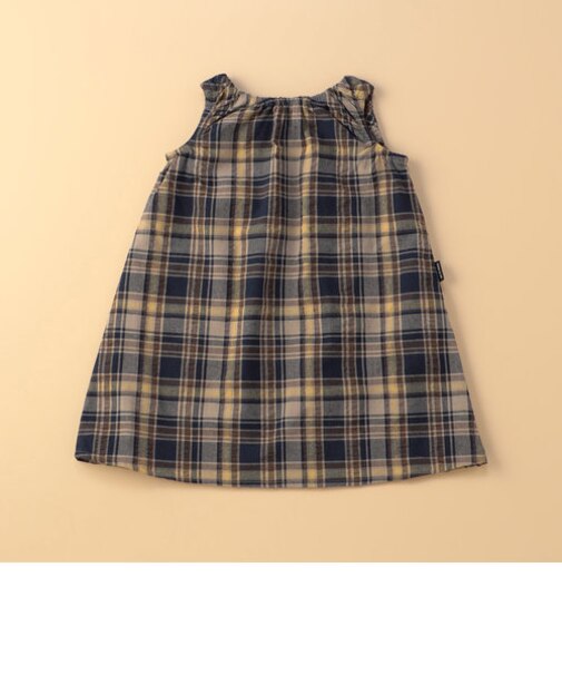 2WAYサッカーチェックワンピース(ベビーサイズ)