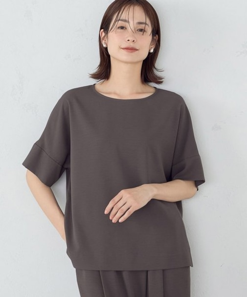 【UVカット・接触冷感・吸水速乾】kireri ドライヴィンテージ ブラウス （セットアップ対応）