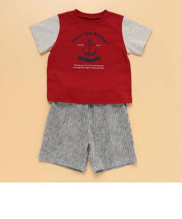 半袖Tシャツ・ハーフパンツ入りギフトセット(80-90cm)