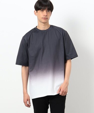 カラーグラデーション プリント Ｔシャツ