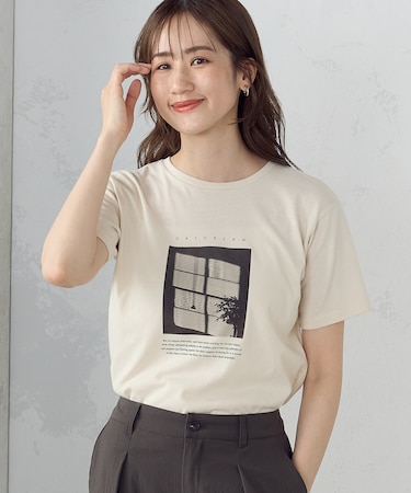 フォトプリント半袖Ｔシャツ