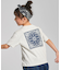 バンダナ柄プリント 半袖Tシャツ